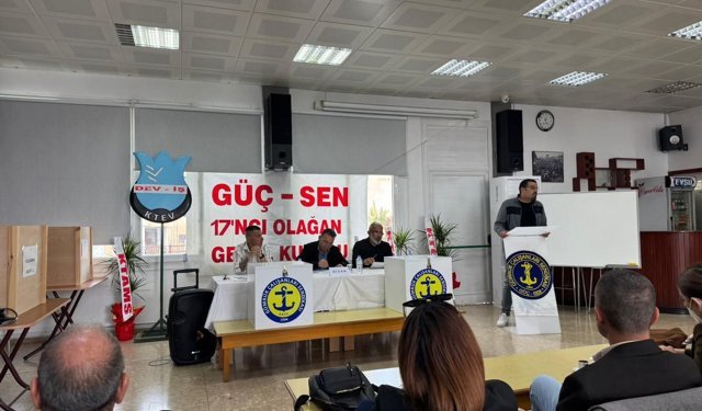 Gümrük Çalışanları Sendikası Başkanı yeniden Ediz kanatlı oldu