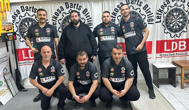 Darts birinci ligi dolu dizgin devam ediyor