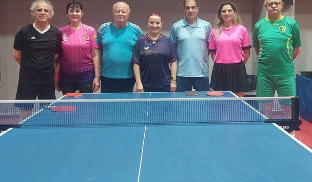 Masa Tenisinde veteranlarımız Adana yolcusu