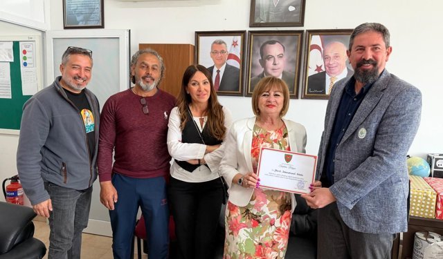 Merit’ten Lapta İlkokulu’na Robotik Kodlama desteği