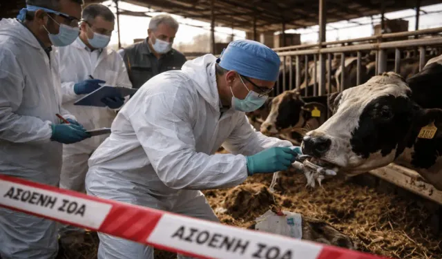 Hayvan itlafı ve gömülmesi sırasında gerginlik