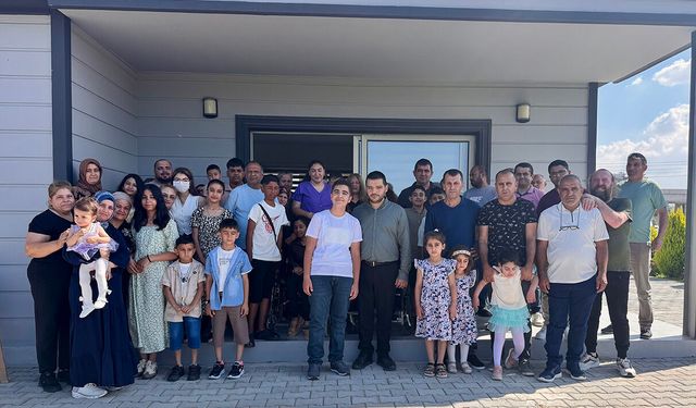 Engelliler Dayanışma Derneği’nde bayramlaşma düzenlendi