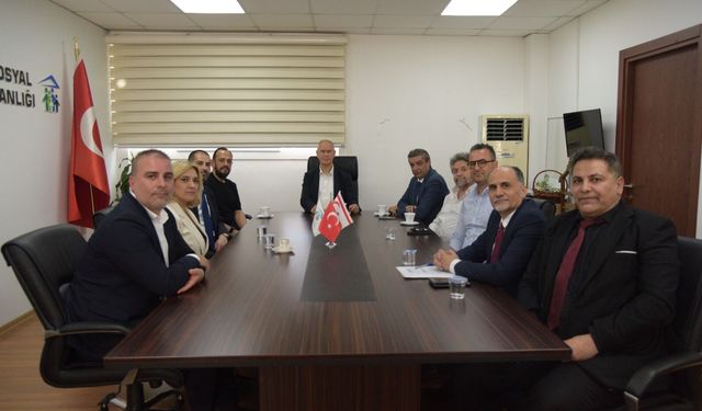 Hasipoğlu, turizm örgütü temsilcileriyle görüştü