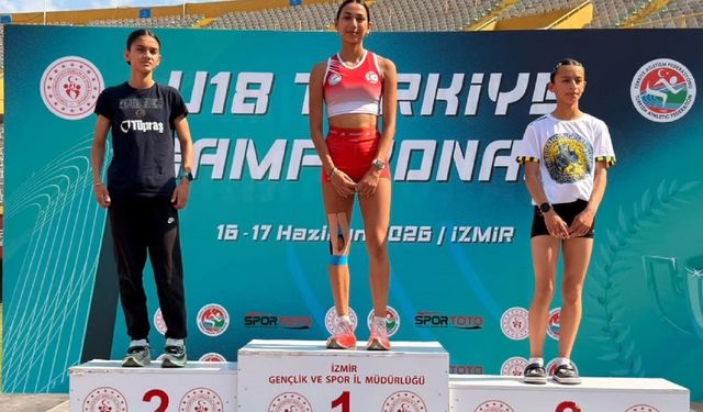 DAÜ sporcusu Ada Kafa, U18 Türkiye Şampiyonu oldu