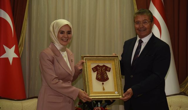 Başbakan Üstel, Türkiye Aile Bakanı Göktaş’ı kabul etti