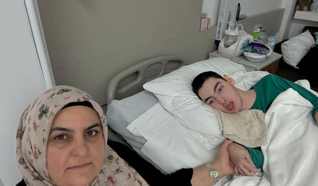 Engelli evladına adanmış bir ömür