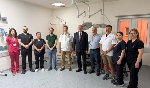 Dinçyürek: "Bayramda 5 hastaya anjiyo yapılıp tedavi edildi”