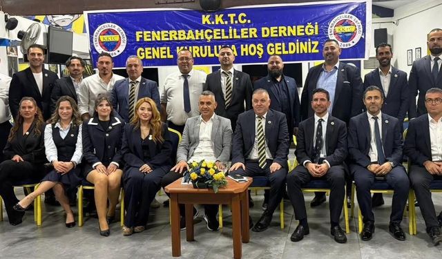 KKTC Fenerbahçeliler Derneği’nde yeni dönem başladı