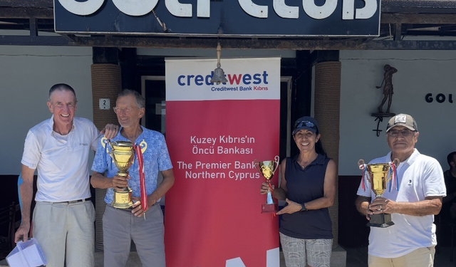 Bahar Cup Golf Turnuvası şampiyonu Mike Burgess