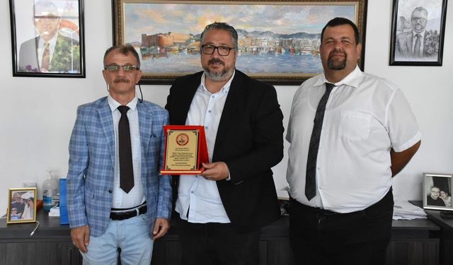 Güreş Federasyonu’ndan Şenkul’a ziyaret