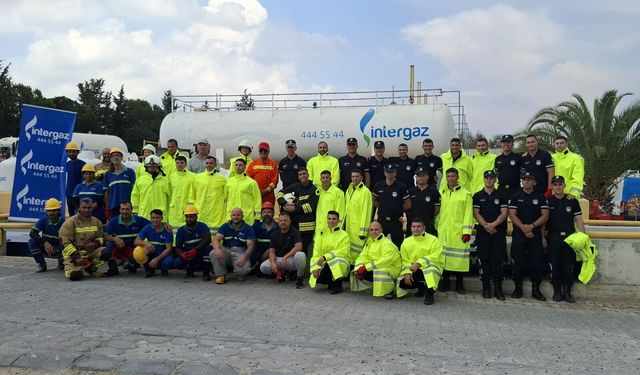 İntergaz’dan İtfaiye personeline hayati eğitim