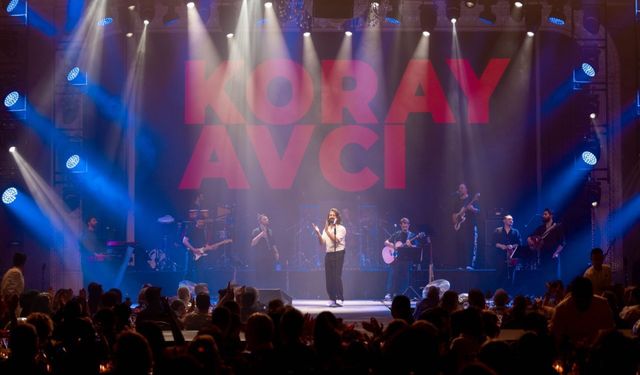 Koray Avcı ile coşku dolu gece