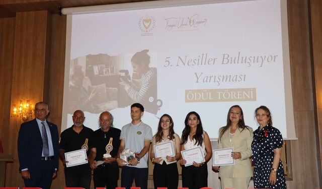 5. Nesiller Buluşuyor Yarışması’nın ödülleri verildi