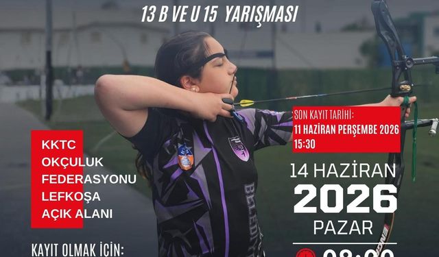 KKTC Okçuluk Federasyonu’ndan 2. Açık Alan Okçuluk Yarışması