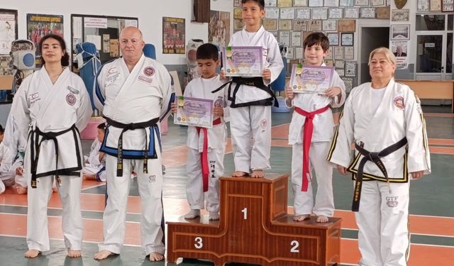 Taekwondoda kulüpler yarıştı