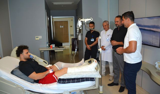Milli cimnastikçi Özata doku nakliyle sağlığına kavuşuyor