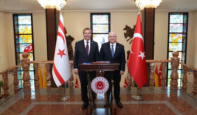Üstel, Ankara’da Türkiye Milli Savunma Bakanı Güler ile görüştü