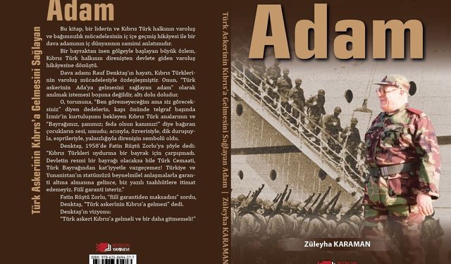 Gazeteci Züleyha Karaman’ın Beşinci Kitabı “Adam” çıktı