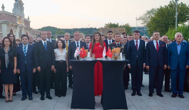 Kıbrıs Barış Harekatı'nın 52'nci yıl dönümü İstanbul'da resepsiyonla kutlandı