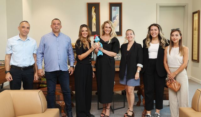 Meritta heyeti, Nilden Bektaş Erhürman’ı ziyaret etti