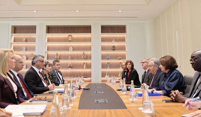 Guterres: “Süreci ileriye taşıyacak her türlü çabayı desteklemeyi sürdüreceğiz”