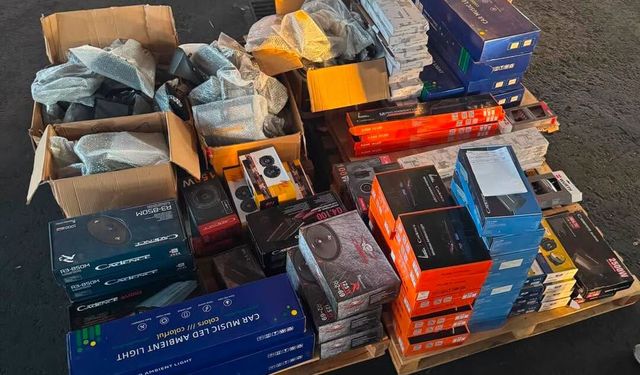 Gümrüksüz ürünlere 600 bin TL ceza