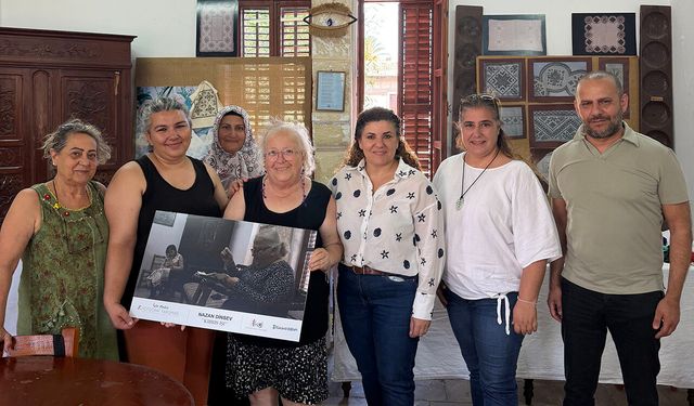 İş Kadınları Derneği heyeti Lefkara Evi’ni ziyaret etti