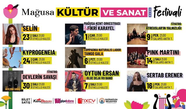 Mağusa Kültür ve Sanat Festivali’nde bu hafta tango ve caz var