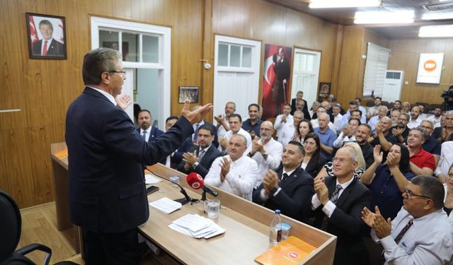 UBP’nin belediye başkan adayları Parti Meclisi’nde oy birliğiyle belirlendi