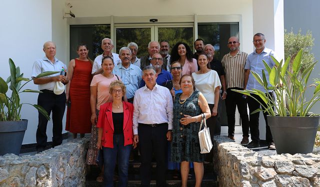 Lefke Sivil Toplum Kuruluşlarından LAÜ Rektörü Yükselen’e ziyaret