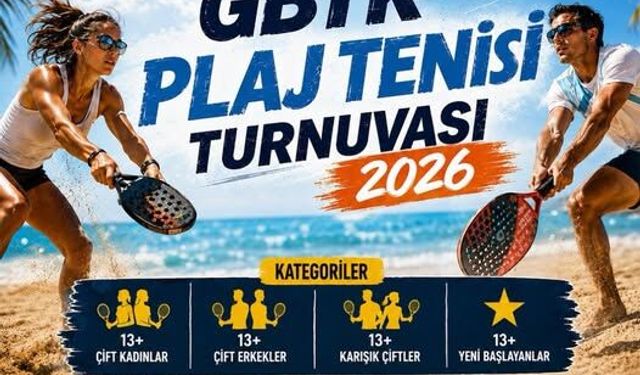 Antis Plajı’nda Plaj Tenisi heyecanı yaşanacak