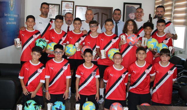 U12 Milli Takımı’ndan Karataş’a ziyaret