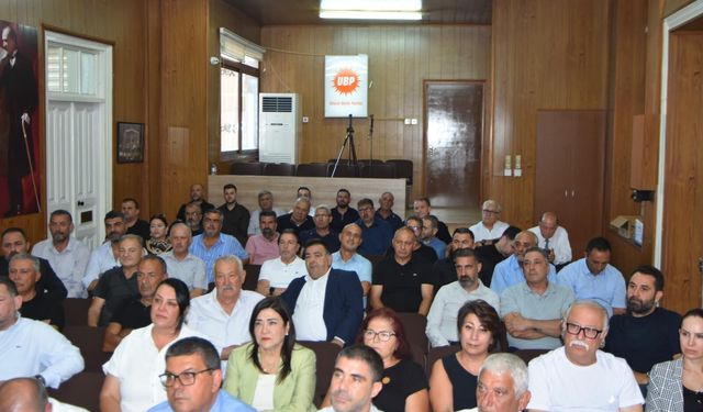UBP'nin 18 belediye başkan adayı resmen duyuruldu