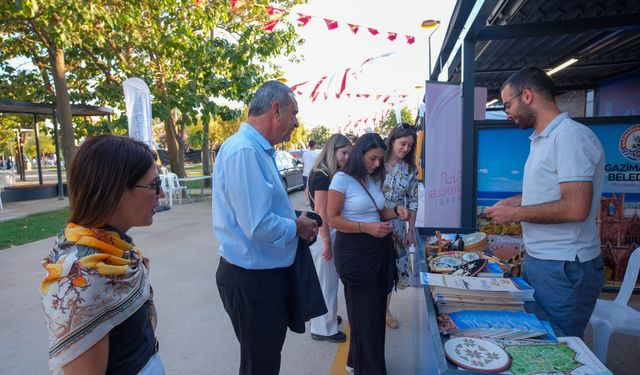 Uluçay, Gaziantep’te Gazimağusa’nın tanıtıldığı festivale katıldı