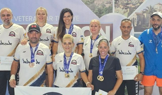 Veteran sporcularımızdan büyük başarı