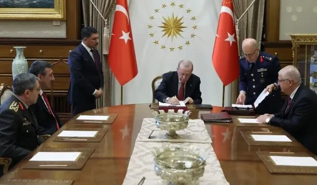 Türkiye'de YAŞ kararları açıklandı