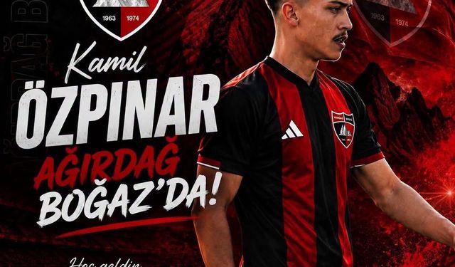 Kamil Özpınar Ağırdağ Boğaz’da!