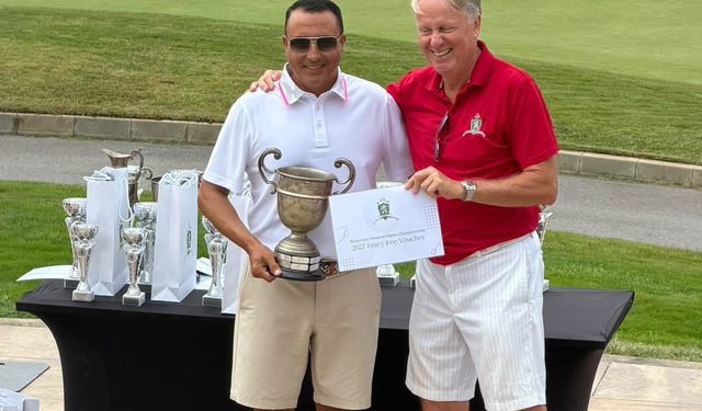 Cahit Yetkili Bulgaristan’daki Uluslararası Golf Turnuvasında şampiyon…