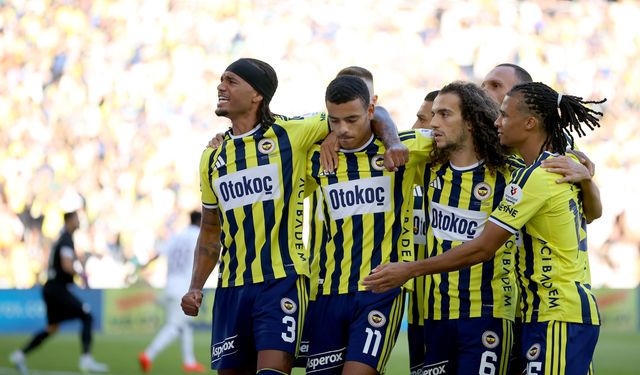 Fenerbahçe'den Eyüpspor'a gol yağmuru