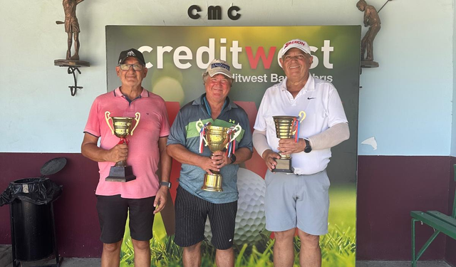 CMC’de Yeşilyurt Open Golf Turnuvası şampiyonu John Eldridge