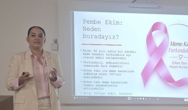 DAÜ'de "Meme Kanseri Farkındalık Semineri” düzenlendi