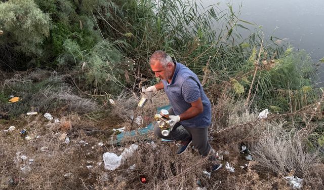 Ayluga Sulak Alanı’nda temizlik ve kuş gözlemi etkinliği düzenlendi