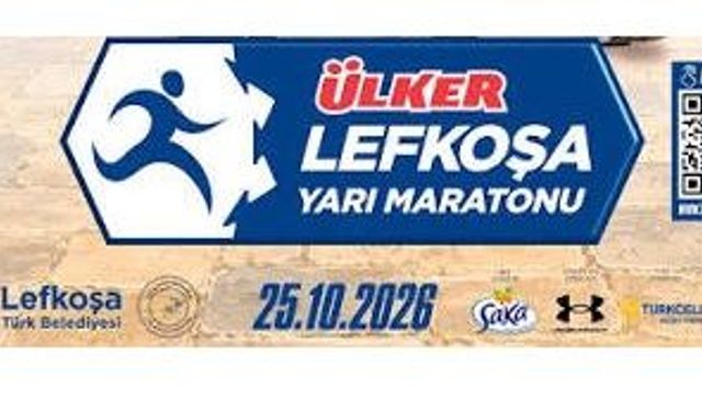 14. Ülker Lefkoşa Yarı Maratonu pazar günü yapılacak