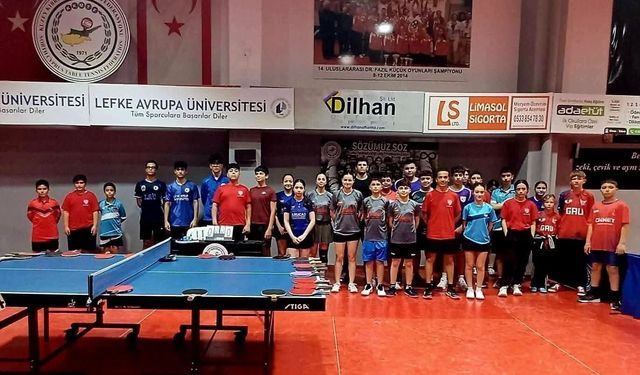 Masa tenisinde U19 heyecanı başlıyor!