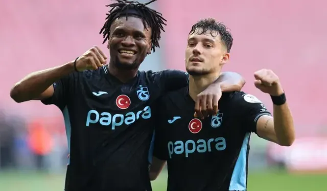 Trabzonspor 3 puanı 3 golle aldı