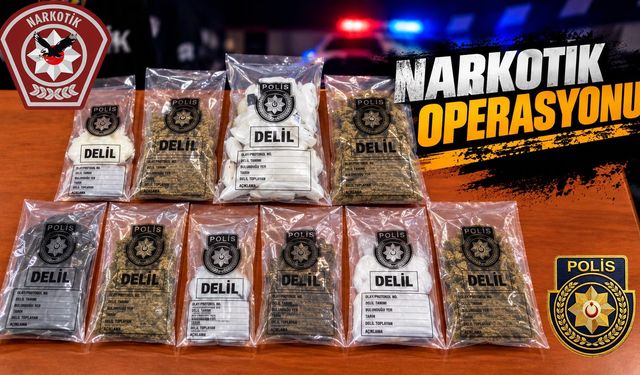 Çatalköy ve Gazimağusa’da uyuşturucu operasyonu