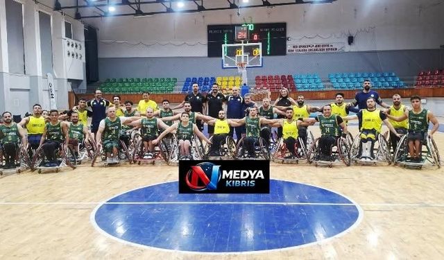 Vakıflar Tekerlekli Sandalye Basketbol Takım ile Fenerbahçe dostluk maçında buluştu