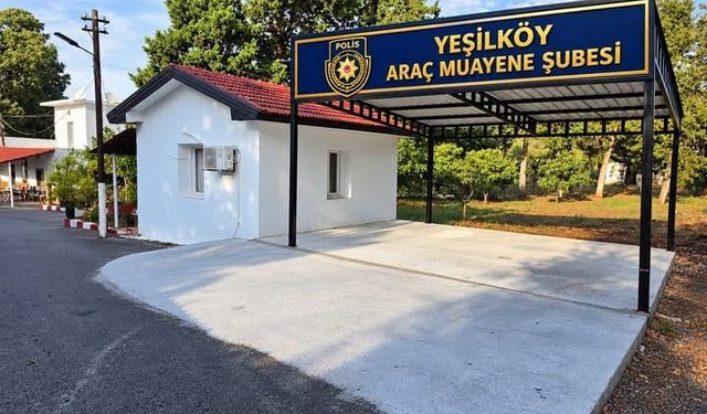 Polis, Karpaz köyleri için araç muayene işlemlerini Yeşilköy’e taşıdı