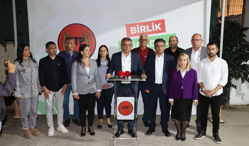 CTP’den “hükümete” açık çağrı