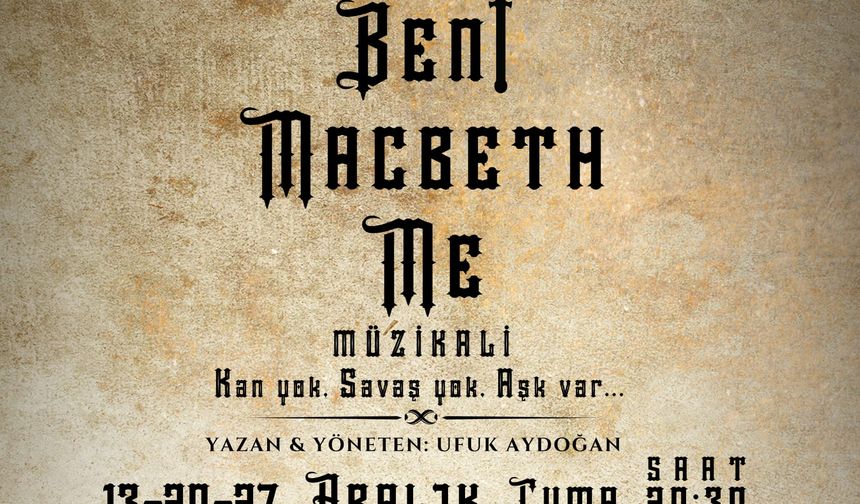 "Beni Macbeth Me" Girne’de seyirciyle buluşuyor